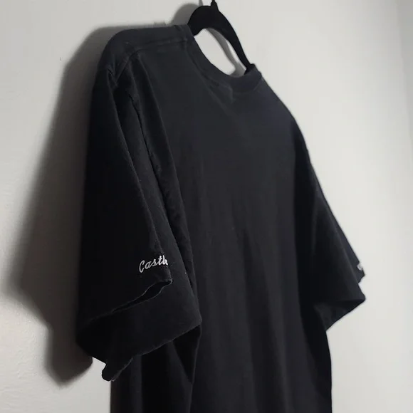 CROOKS & CASTLES Red Medusa Graphic Black T-Shirt Size Medium - Picture 11 of 11